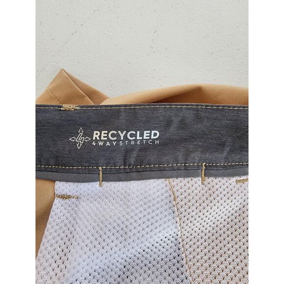 Quiksilver Shorts Boys 12 Khaki Amphibian Hybrid Walkshorts 4-Way Stretch Youth - Picture 15 of 16